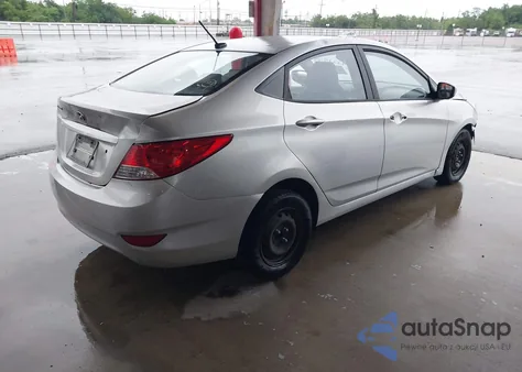 2014 Hyundai Accent Gls z USA, uszkodzony, nr VIN KMHCT4AE7EU640045